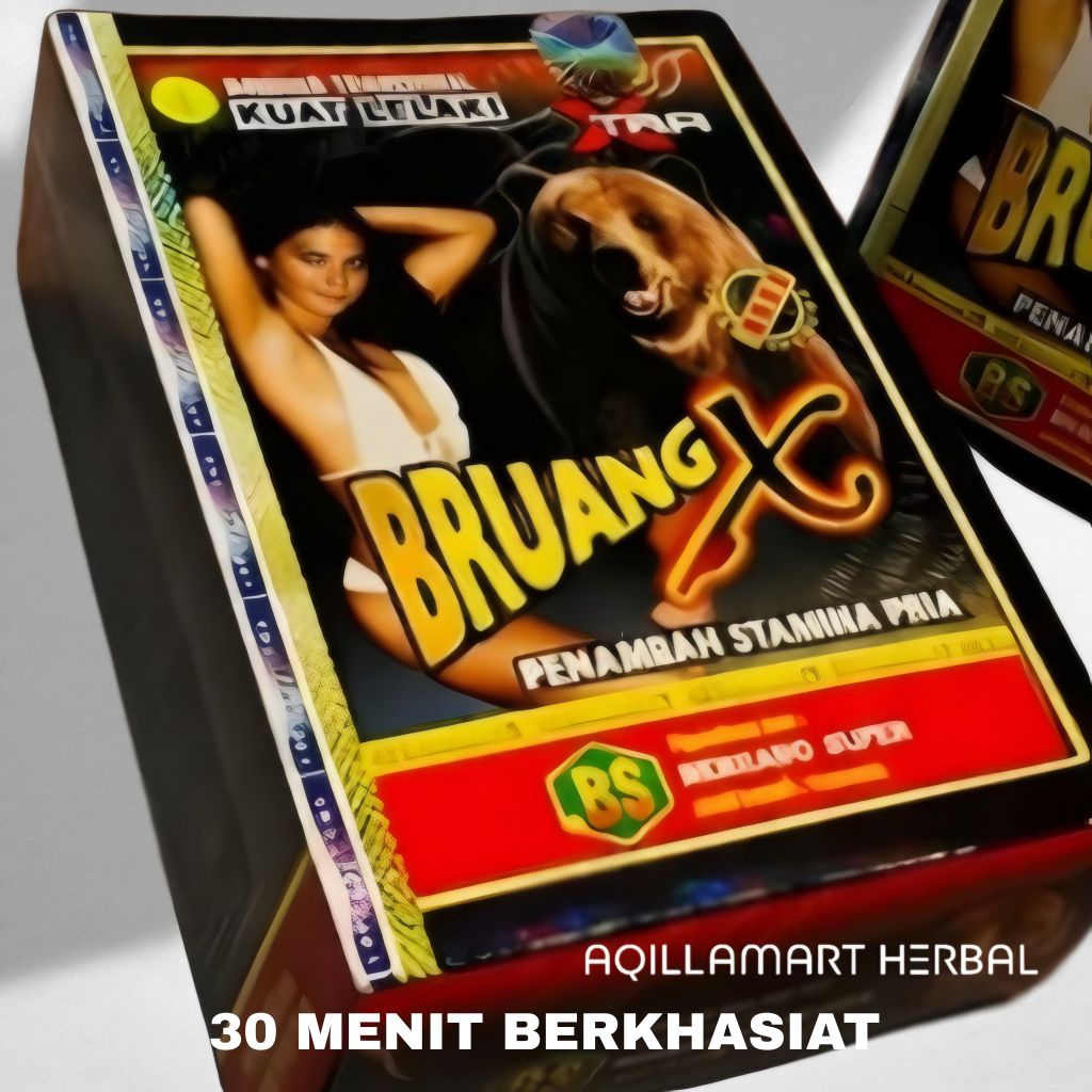 BeruangX Hitam Serbuk Ori