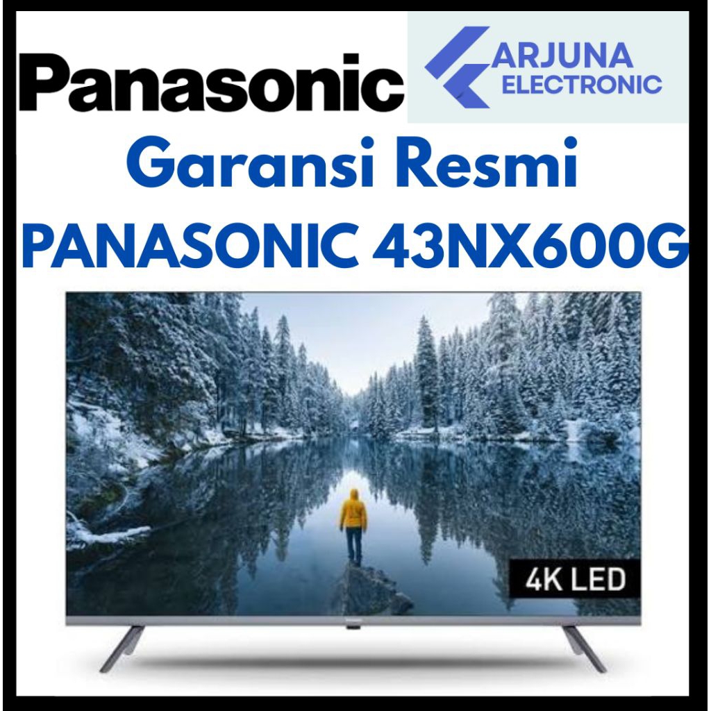 PANASONIC 43NX600G 4K Google tv 43 inch
