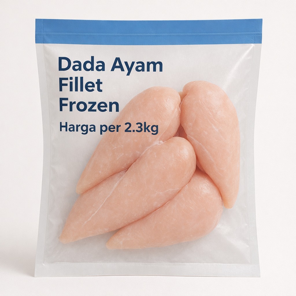 Dada Paha Ayam Fillet 2kg Chicken Boneless | WJM Shop Makassar
