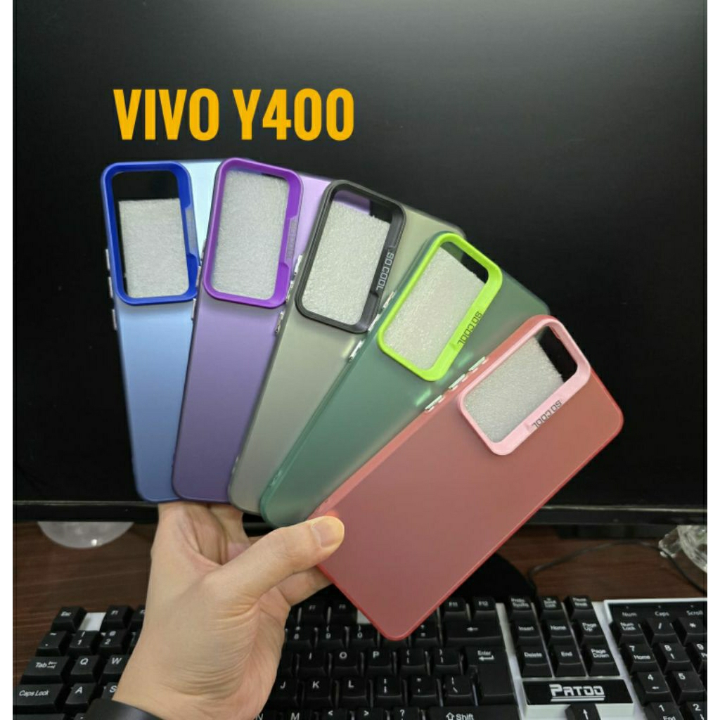 SOFTCASE IMD MATTE HYBRID VIVO Y400 / CASING VIVO Y400