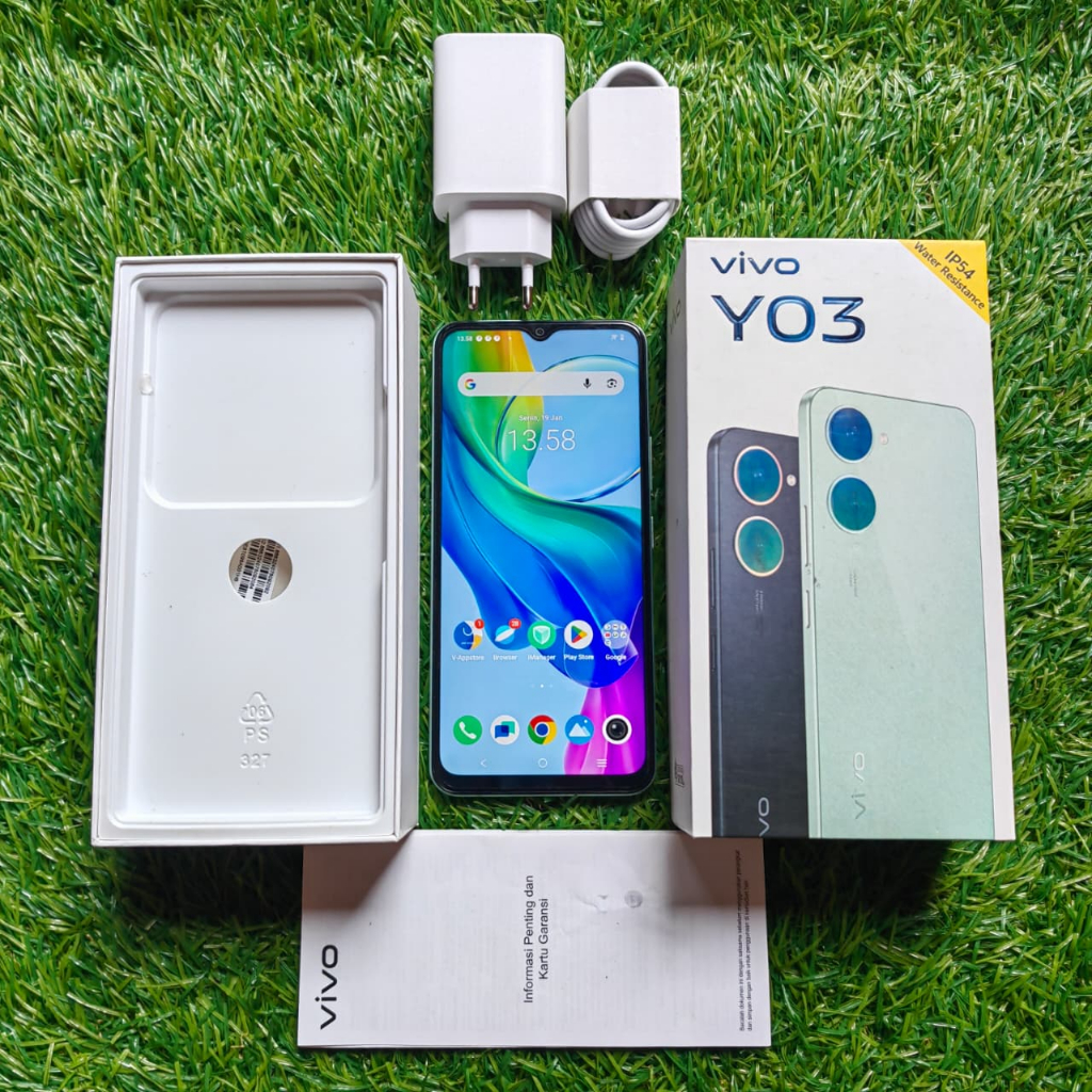 VIVO Y03 SECOND 4/64GB HP SECOND HP SEKEN HP BEKAS HP MURAH