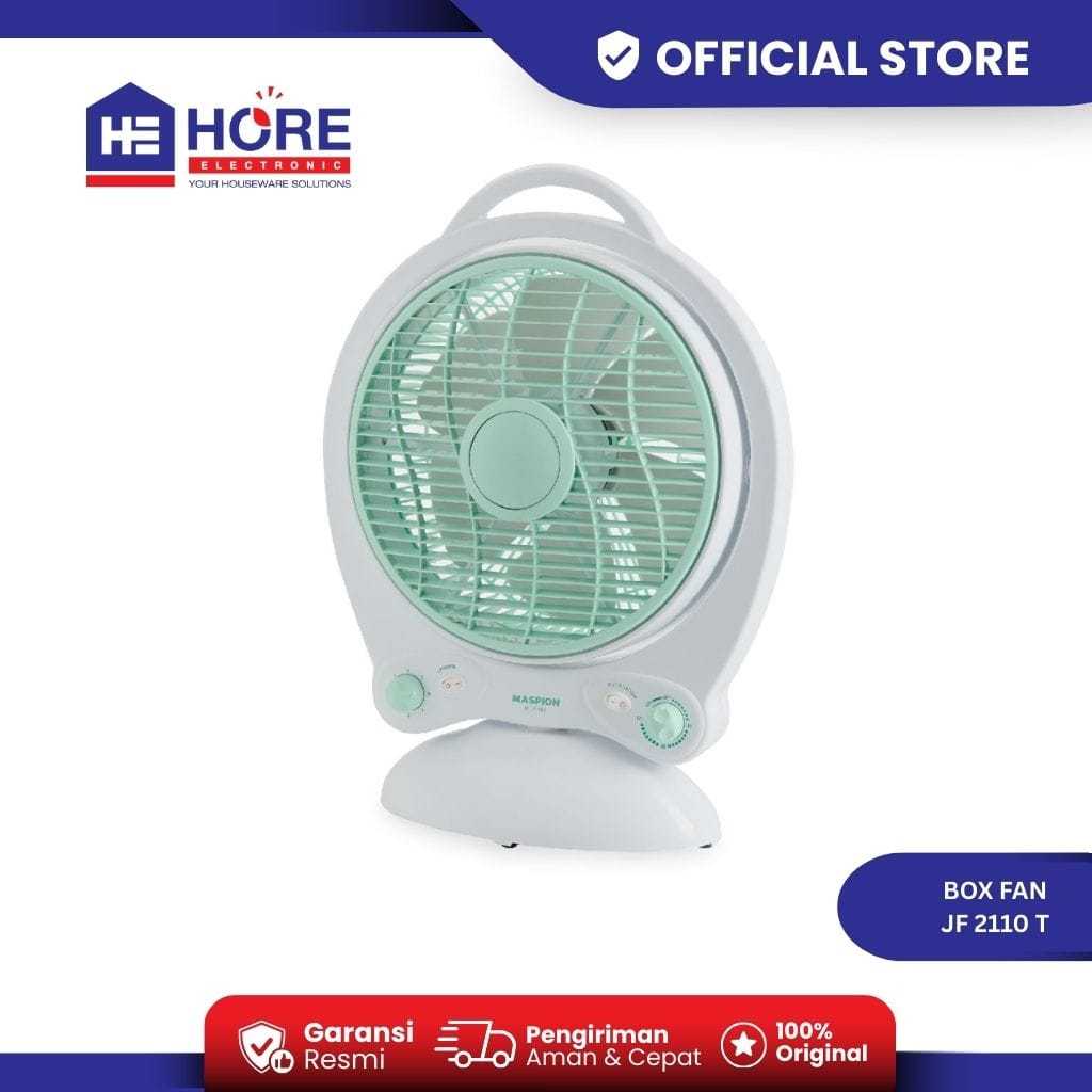 MASPION BOX FAN KIPAS ANGIN DUDUK JF 2110 T UKURAN 12 INCH