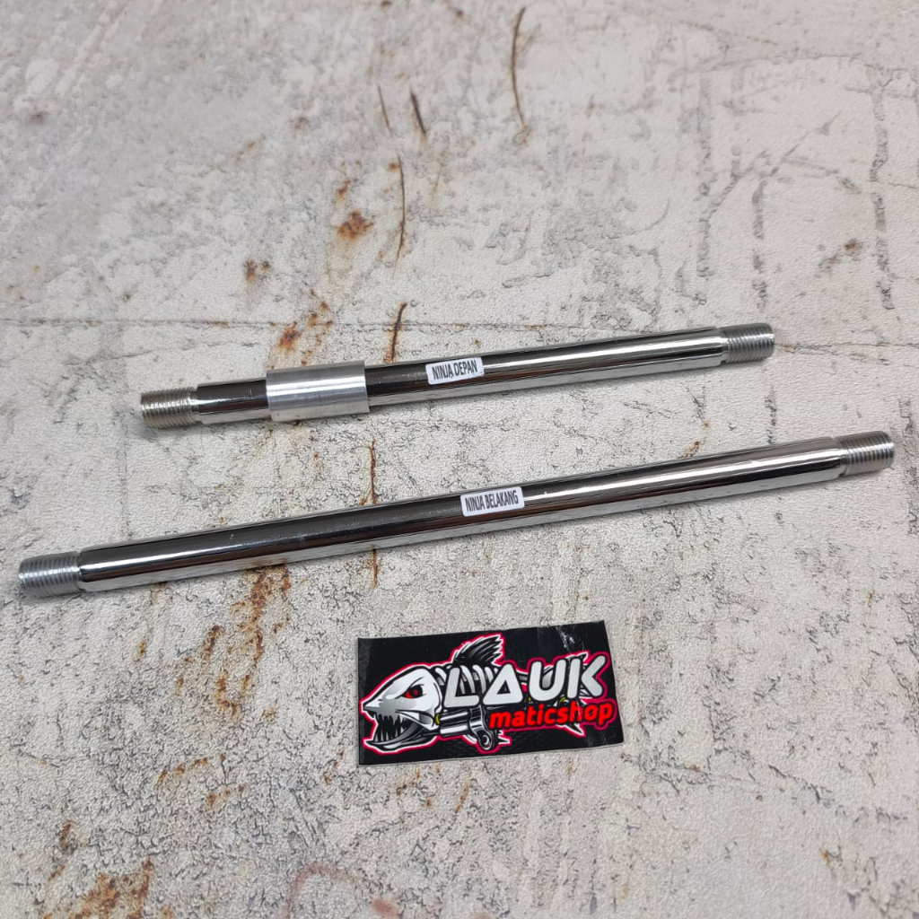 As Roda Depan Belakang Ninja R/RR/SS Stainless / As Roda Only Ninja