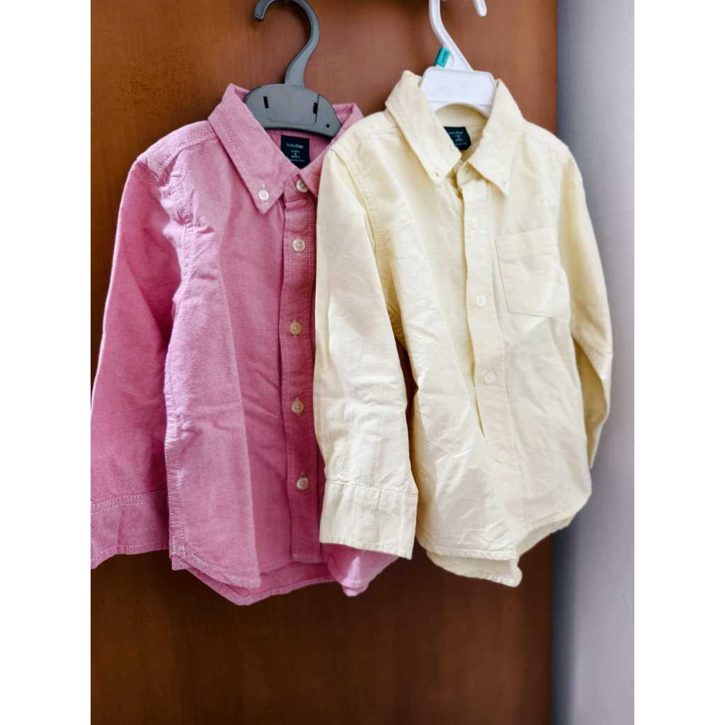 ORIGINAL KEMEJA GAP ANAK MIX BRANDED ORI PRELOVED SECOND BEKAS KIDS JUNIOR TODDLER 2 3 4 THN READY S