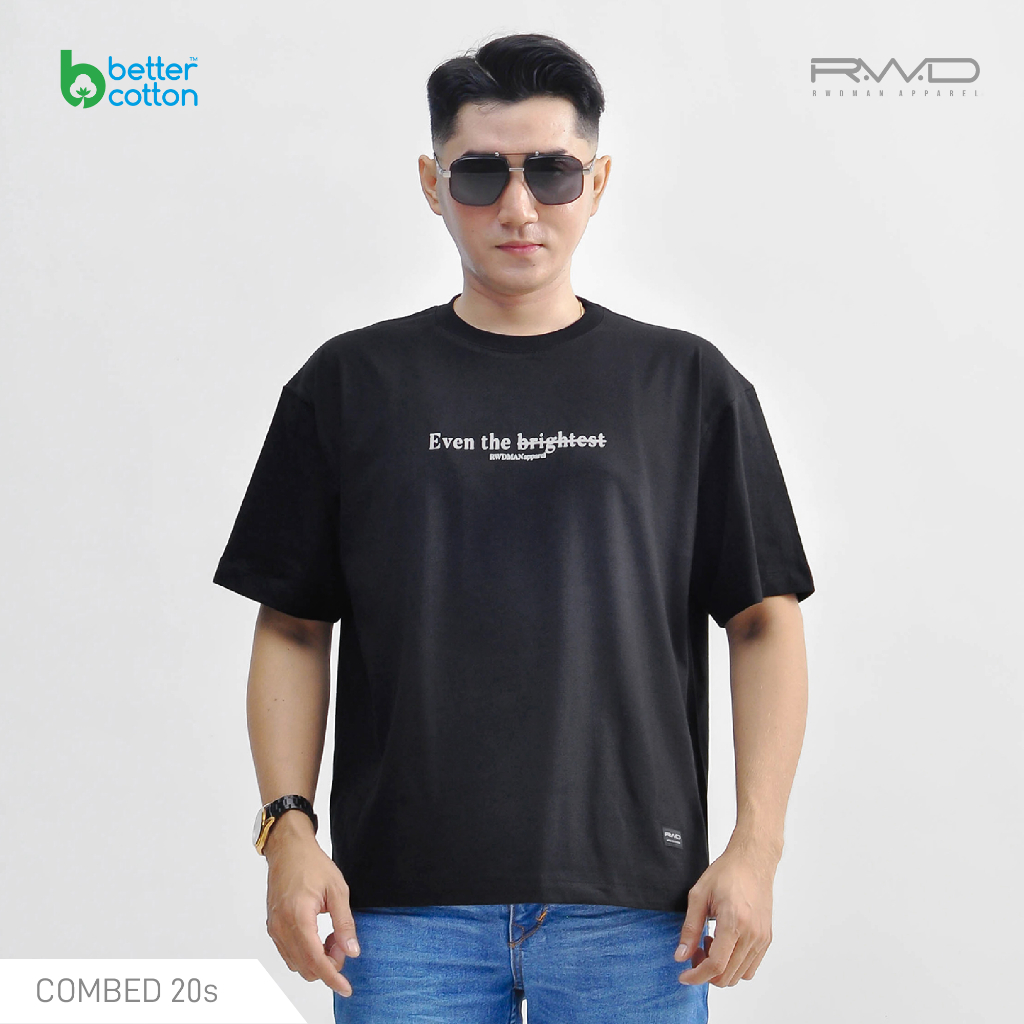 RWDMAN - Cotton BCI T-Shirt Pria Oversize Brightest GTM 02.108