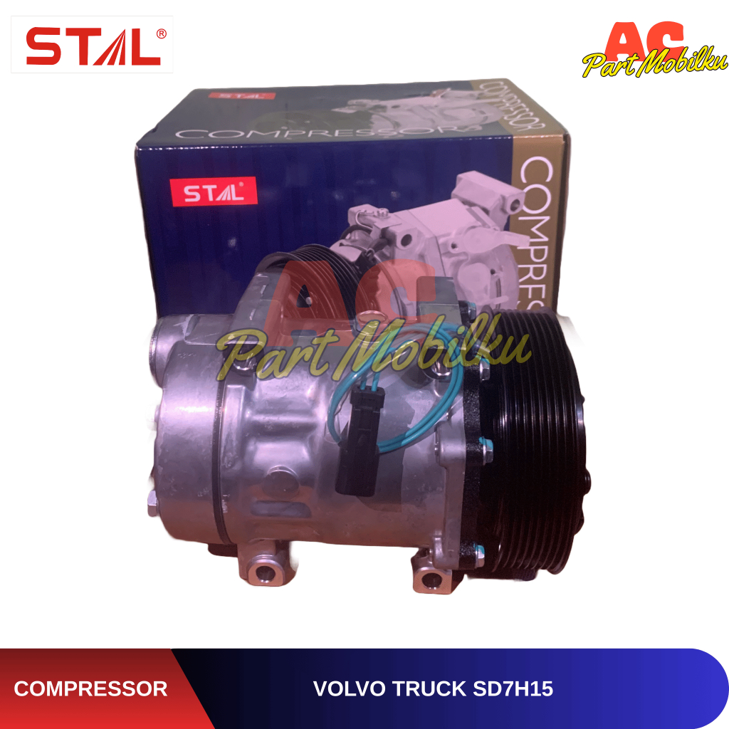 Kompresor AC Mobil (ASSY) Volvo 230 Compressor