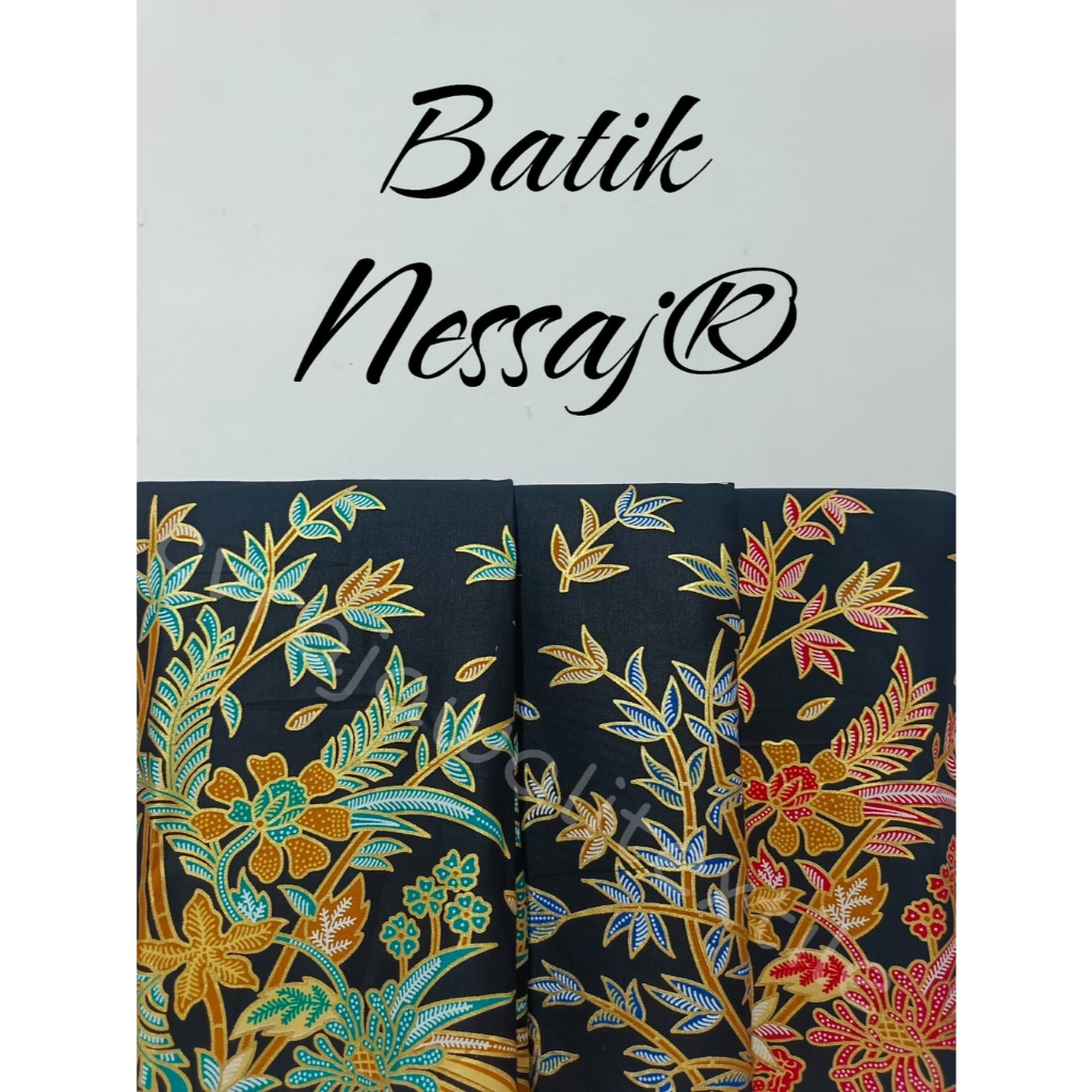 ( Per Meter ) Batik Katun Printing Nessaj Foil by CV Rajawali "NF 32942"