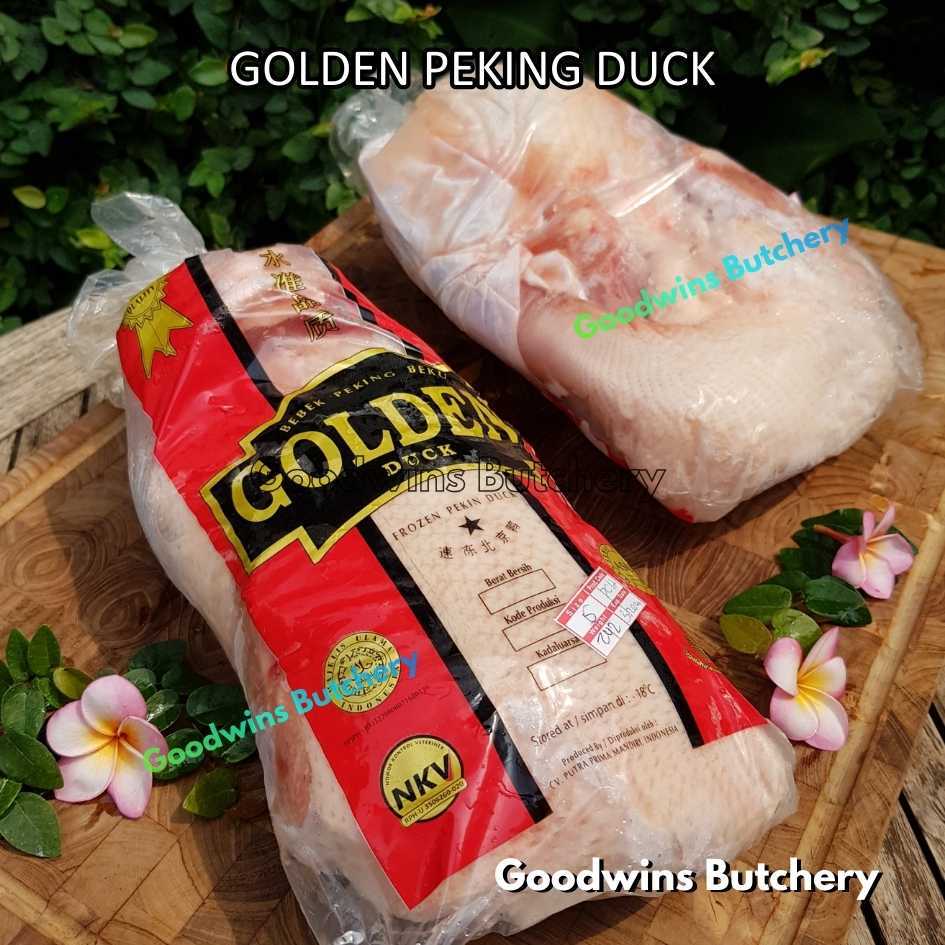 Bebek Itik utuh beku GOLDEN PEKING LOCAL PREMIUM DUCK frozen whole HALAL 1.8-2.5 kg/pc