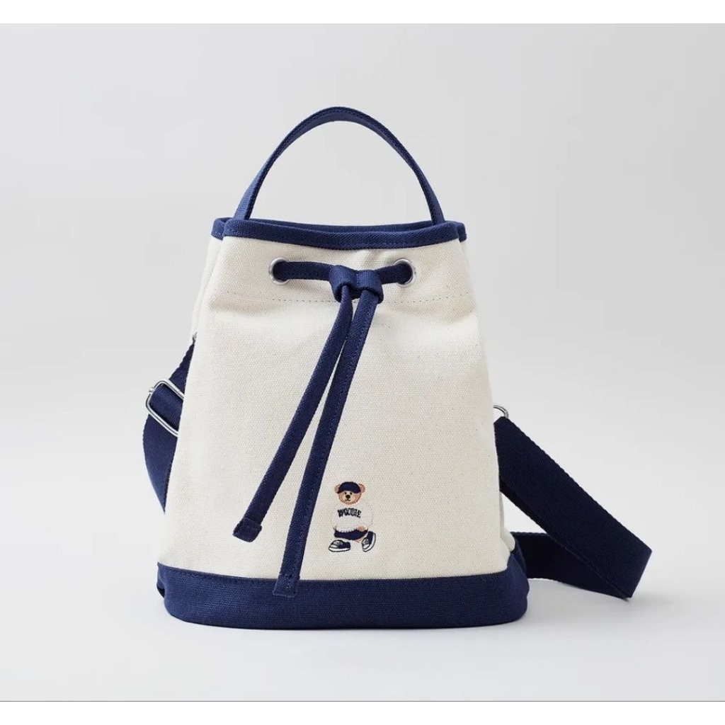 SPAO (Woody) Canvas Bucket Bag_SPAKFA9A53