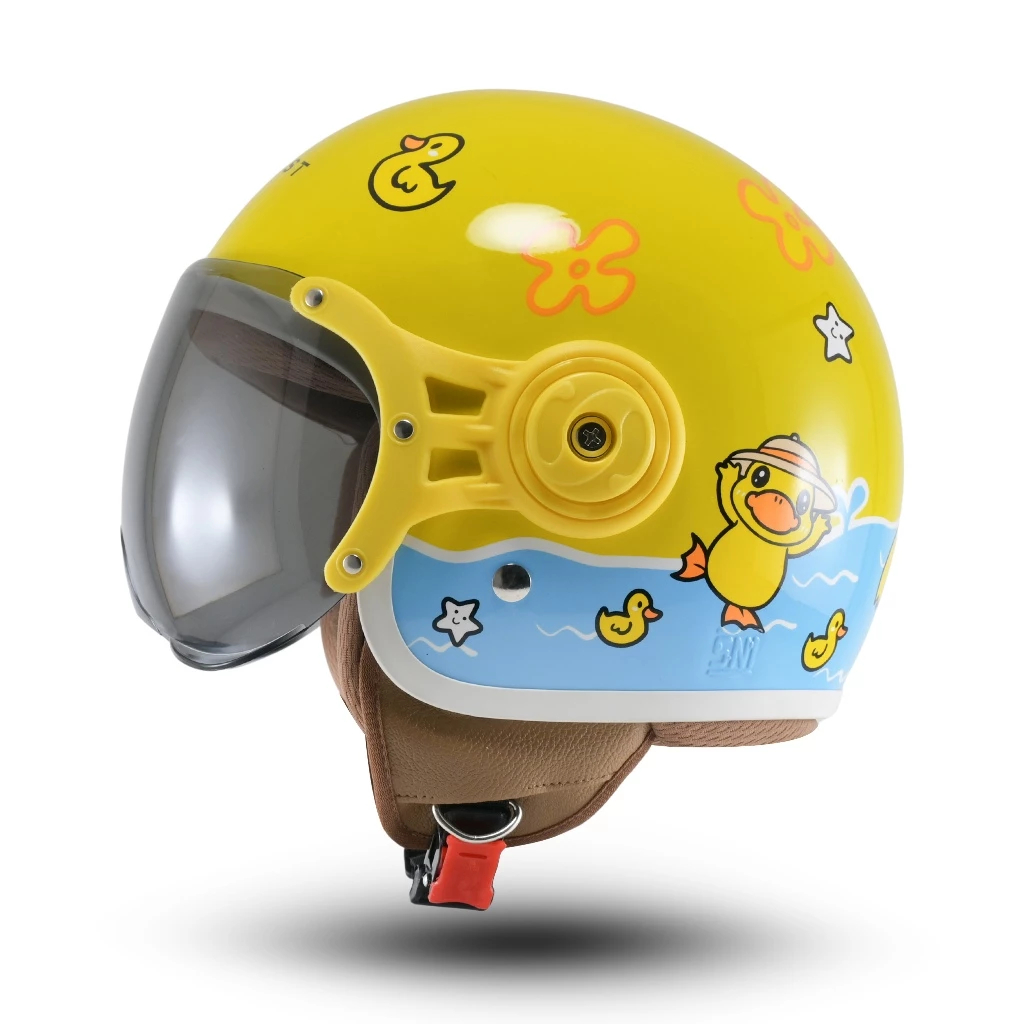 HELM ANAK PILOT KARAKTER  BIPPLAST LUNAR KIDS SNI 2 - 8 TAHUN ORIGINAL