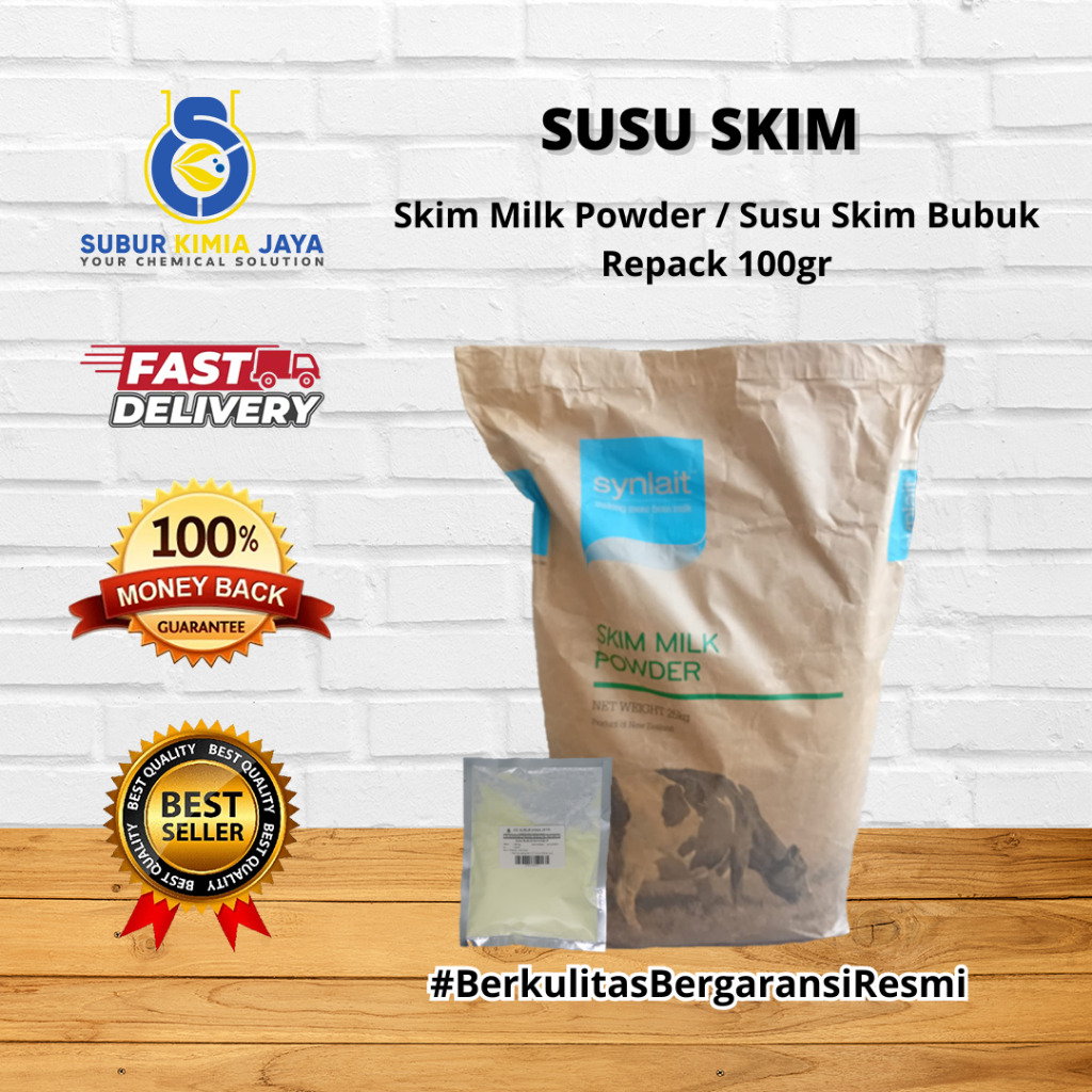 Susu Bubuk Skim  / Pure Skim Milk Powder Synlait 100gr