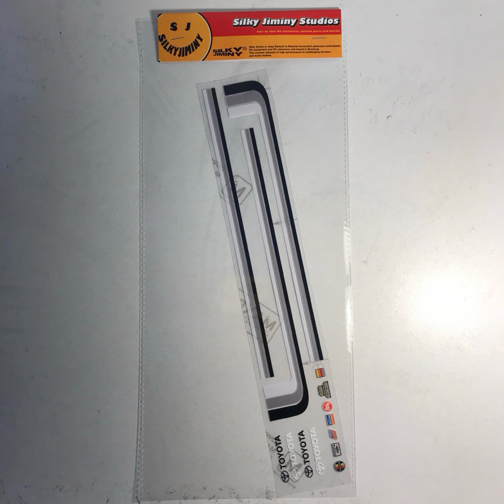 sticker decal livery RC toyota hilux stripe vintage rc4wd scx10