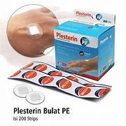 200pcs Plester Bulat Transparan Anti Air Menutupi Bekas Luka/Jerawat Hansaplast Serbaguna
