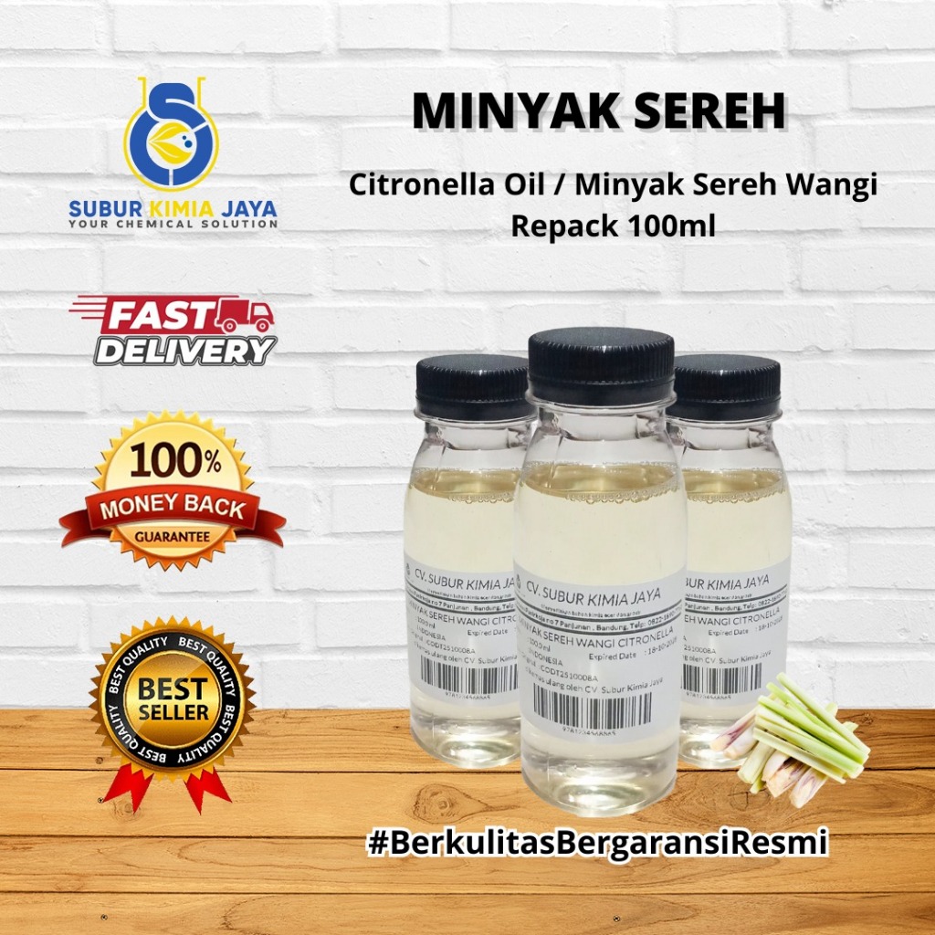 Minyak Sereh Wangi ( Citronella Oil ) 100 ML