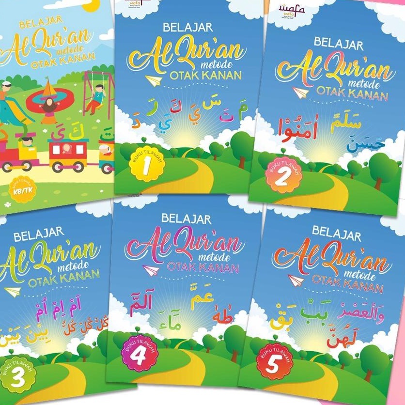 Bundling Buku Tilawah Wafa Tk+1-5 Stok Banyak