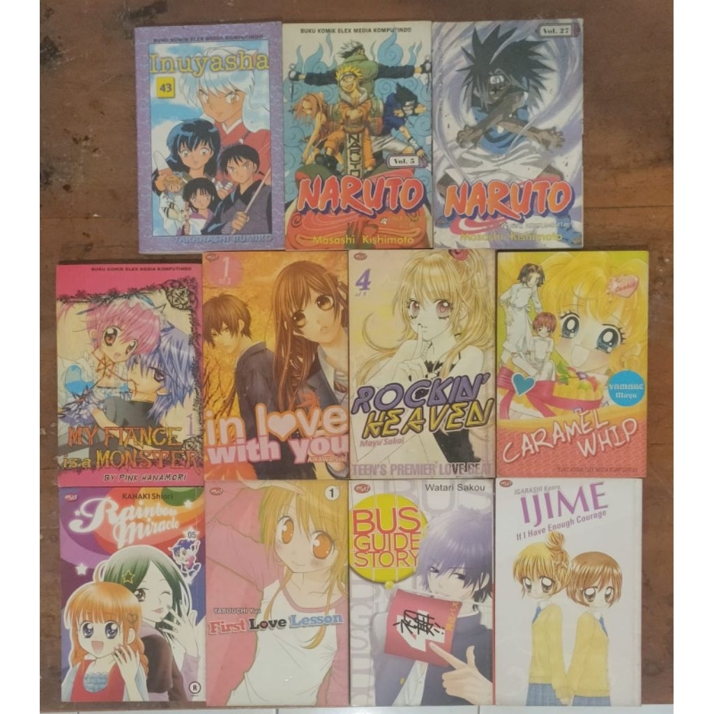 Preloved Aneka Komik Cabutan