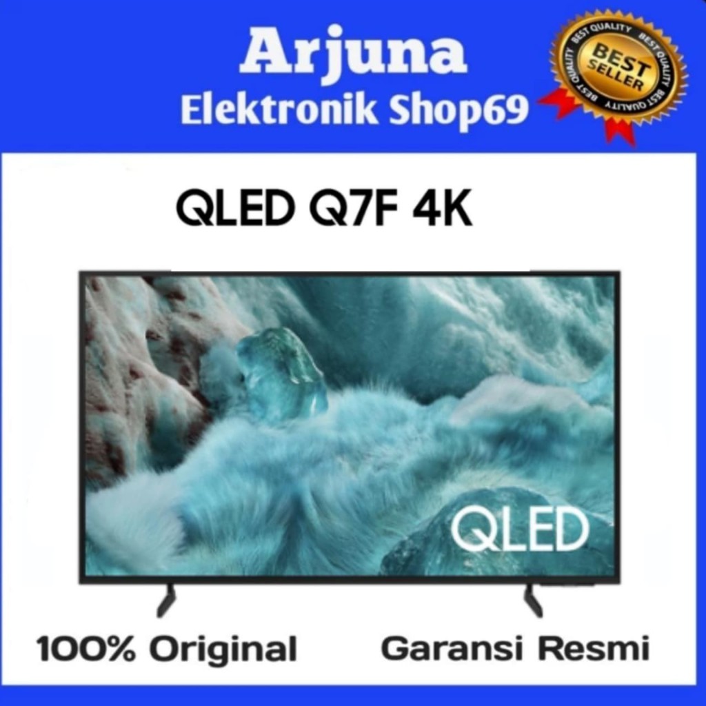 SAMSUNG 43Q7F QLED 43 INCH UHD 4K AI PROCESSOR SMART TV QA43Q7FAAKXXD Q7F QA43Q7 43Q7