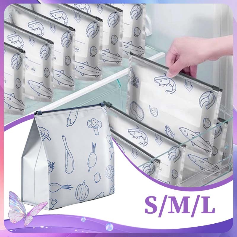 Ziplock Bag Makanan Ziplock Pouch Food Grade Tas Penyimpanan Makanan Aluminium Foil Food Grade Sache