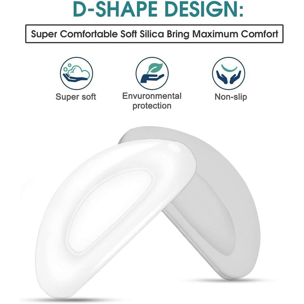 1 Pasang Penyangga Kacamata / Nosepad Stiker Silikon / Nose Pad Kacamata