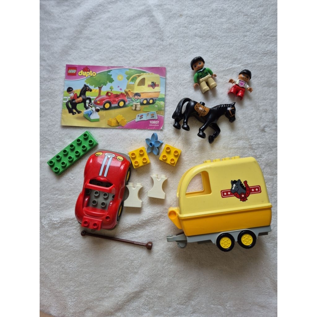 lego duplo 10807 caravan preloved bricks original