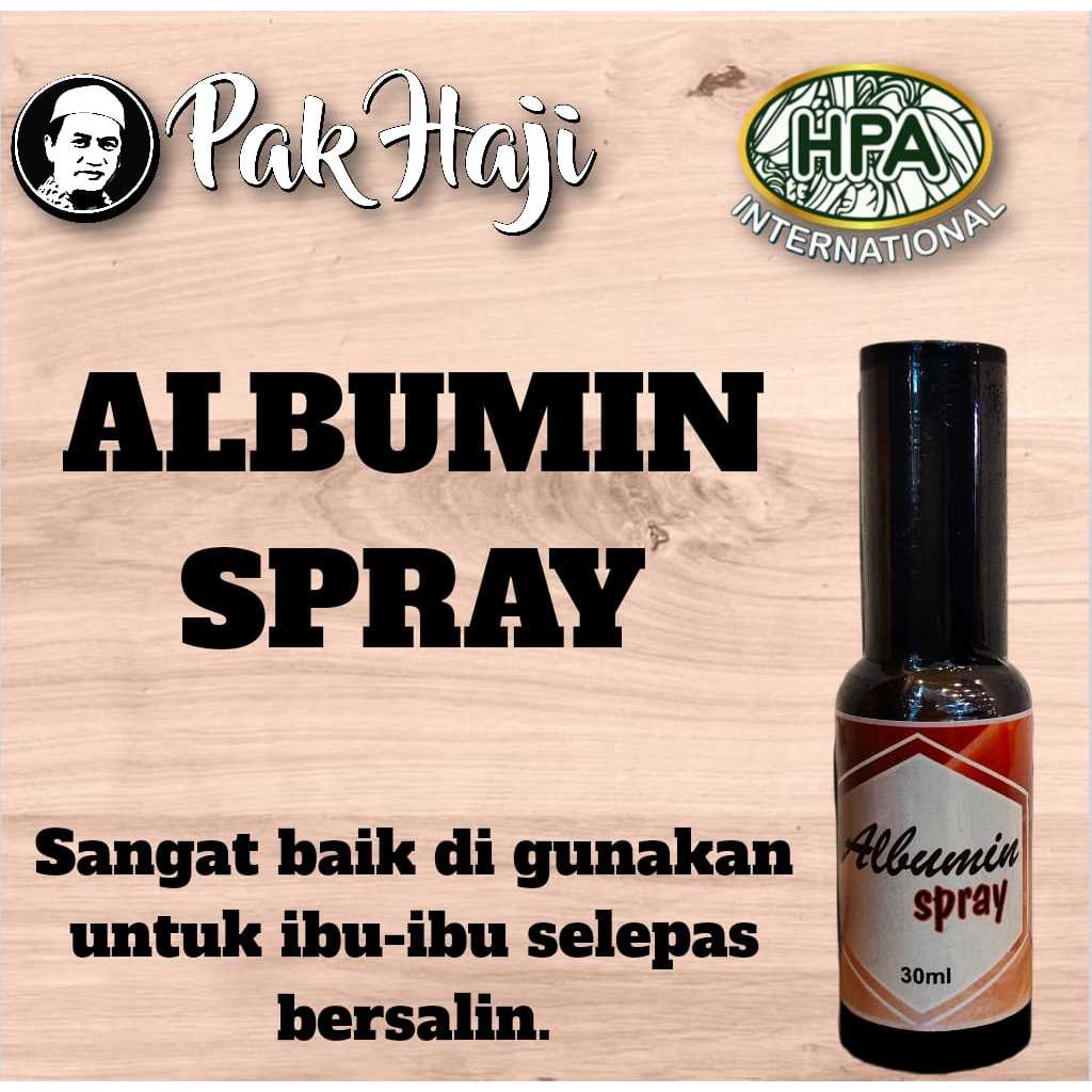 ALBUMIN SPRAY HPA PAK HAJI