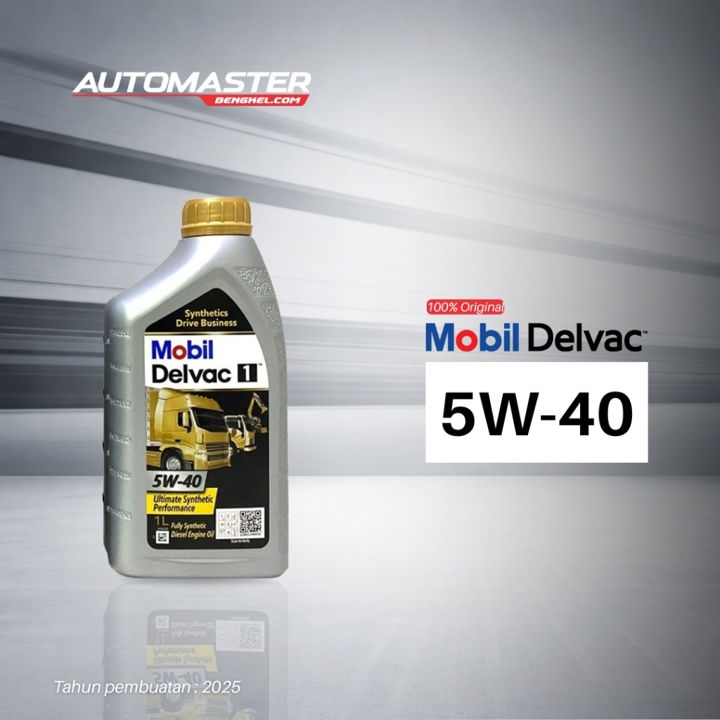 Oli Mobil Delvac1 5W-40 | Liter