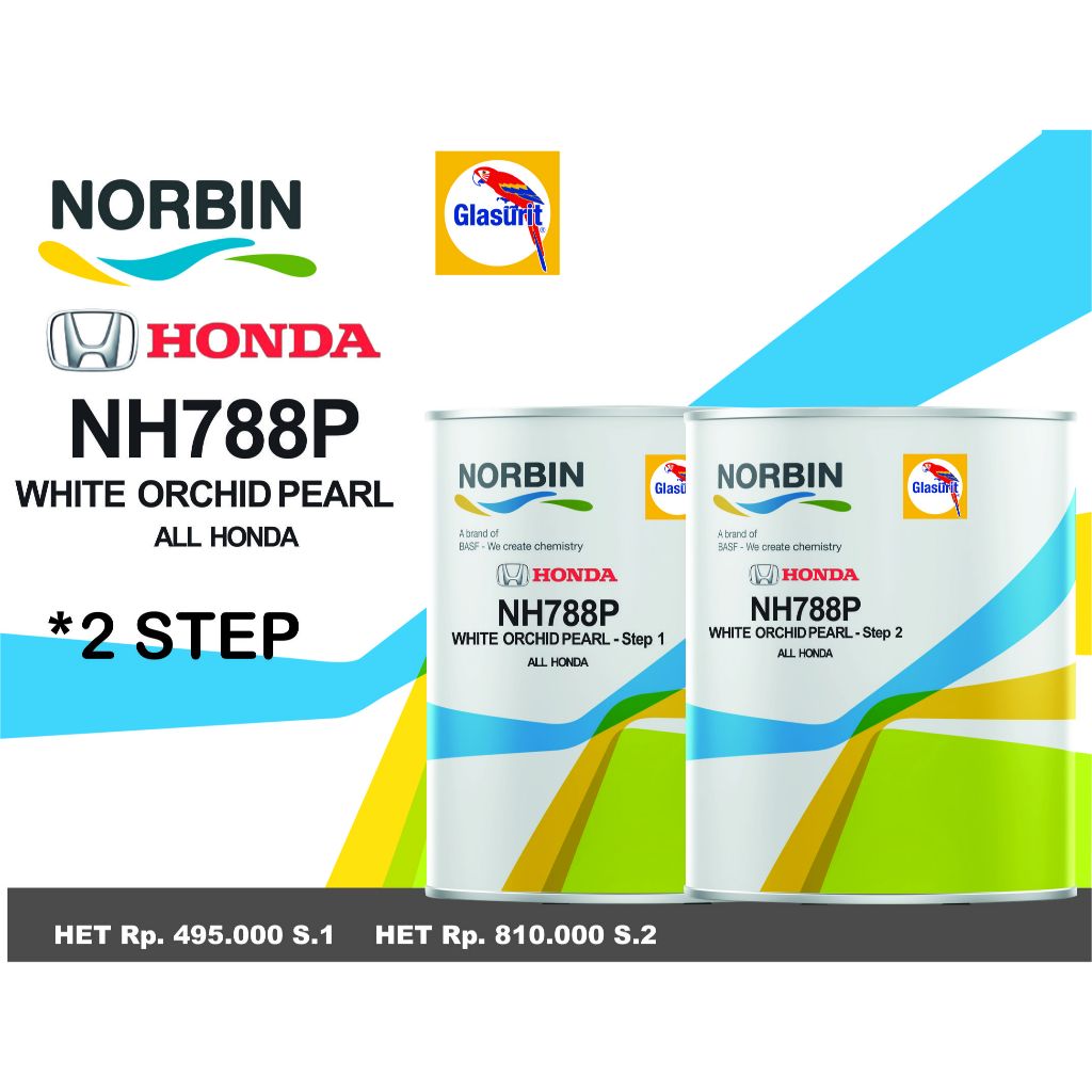 HONDA NH-788P WHITE ORCHID PEAR, NORBIN READY MIX by GLASURIT