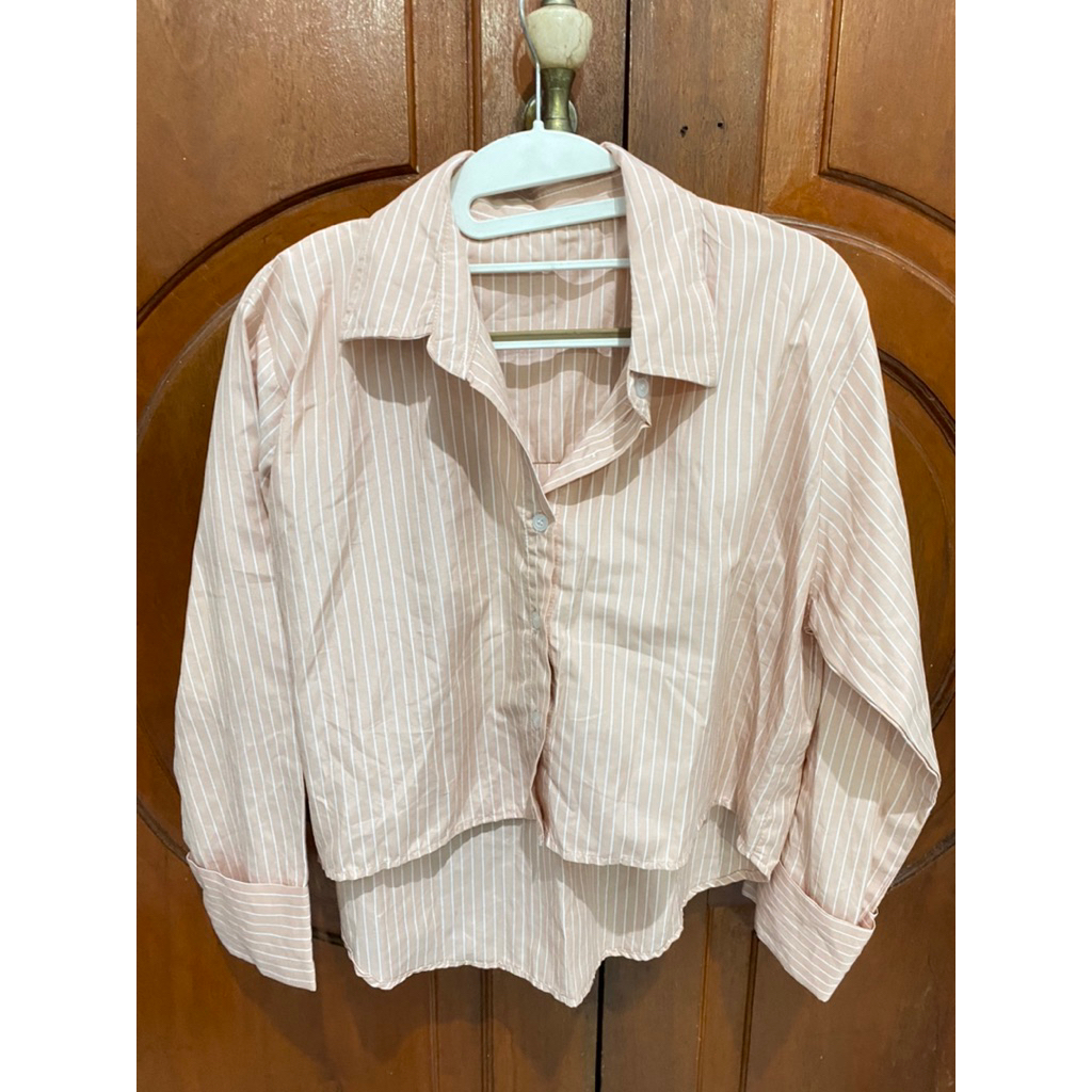 Preloved Kemeja Sivali Peach