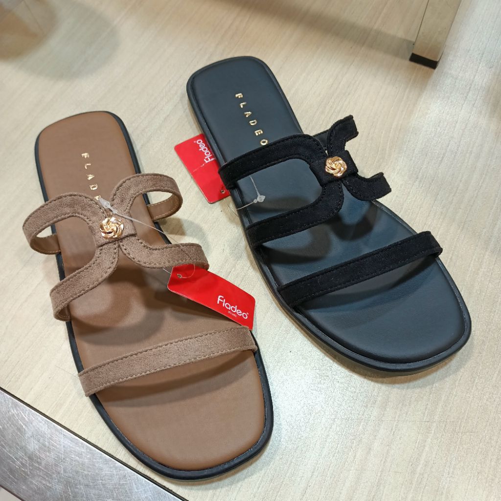 sandal flat wanita FLADEO original