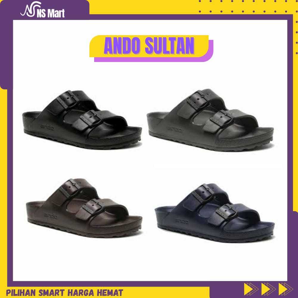 Ando Sultan Sandal Selop Slip On Sandal Pria