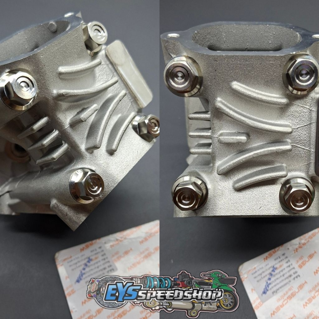 MUR BAUT HEAD WAVE 125 SUPRA 125 KARISMA 4KLEP STAINLESS ORIGINAL THAILAND