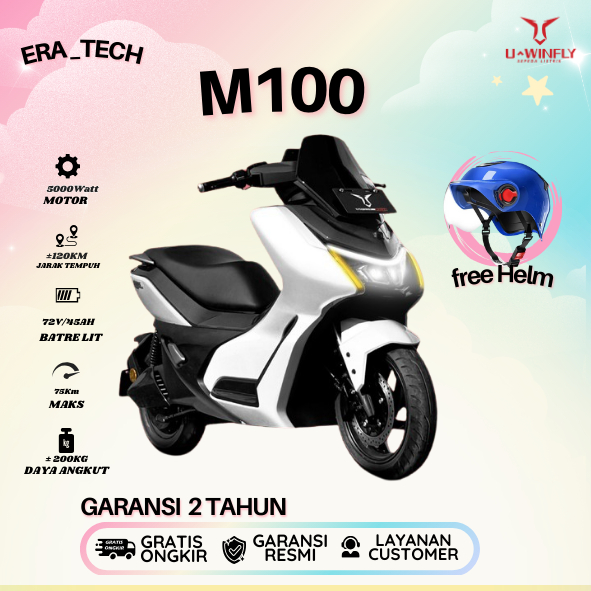 MOTOR LISTRIK UWINFLY M100 TERBARU ANTI AIR DINAMO 3000 WATT GARANSI RESMI ANTI AIR KUALITAS TERBAIK