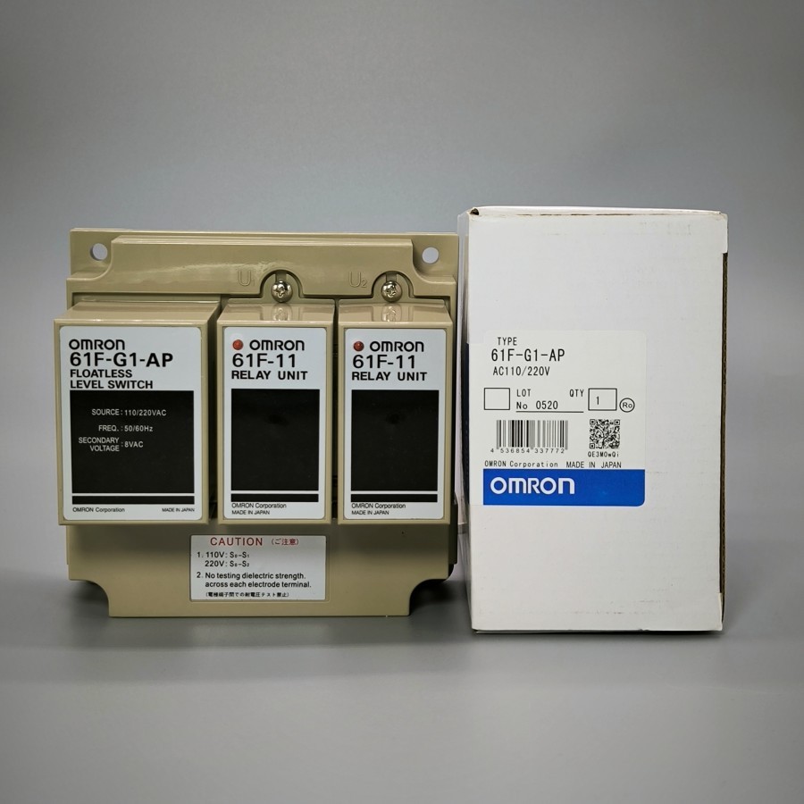 Floatless level switch omron 61f-g1-ap WLC omron 61fg1ap 2 tangki