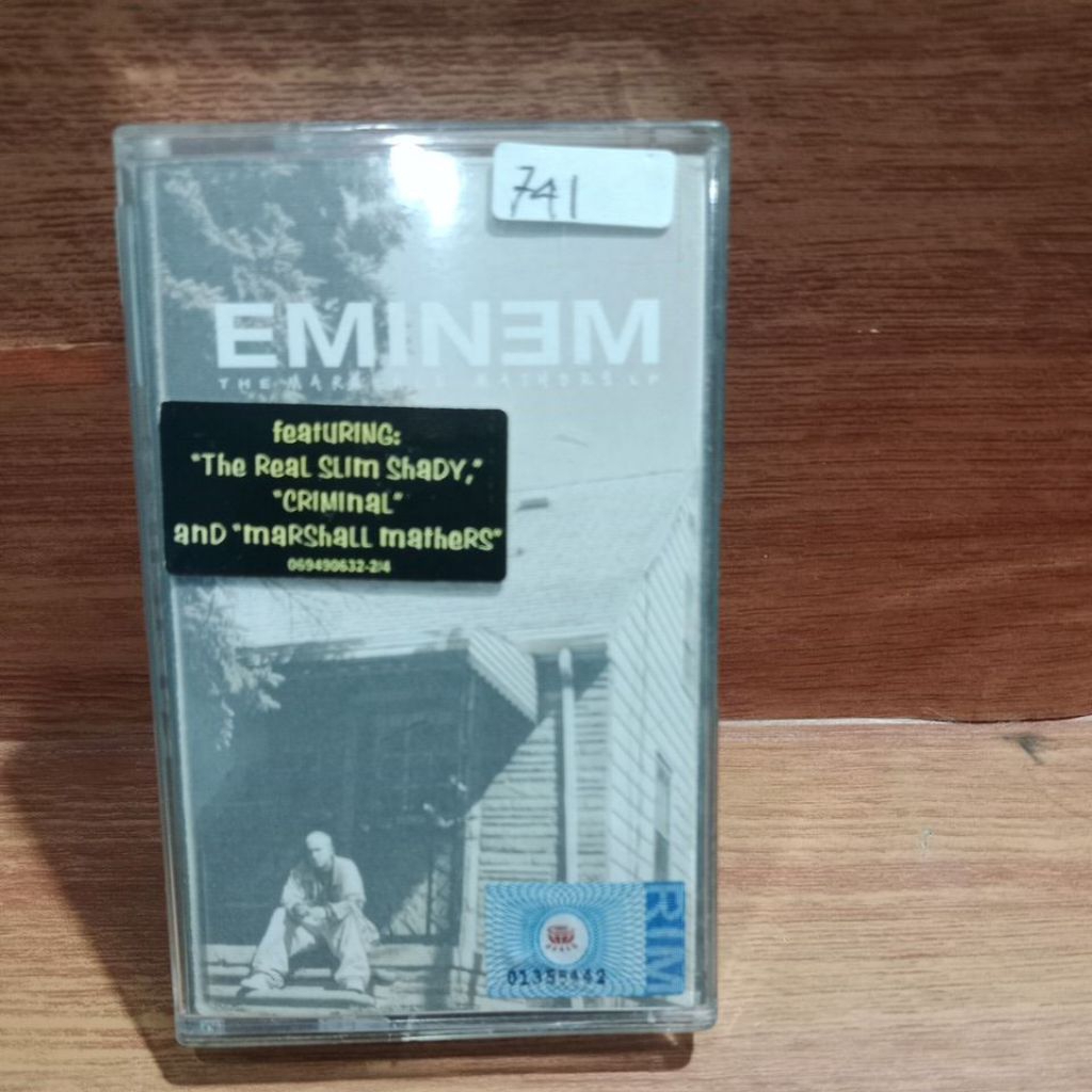 kaset Eminem/The Marshall mathers