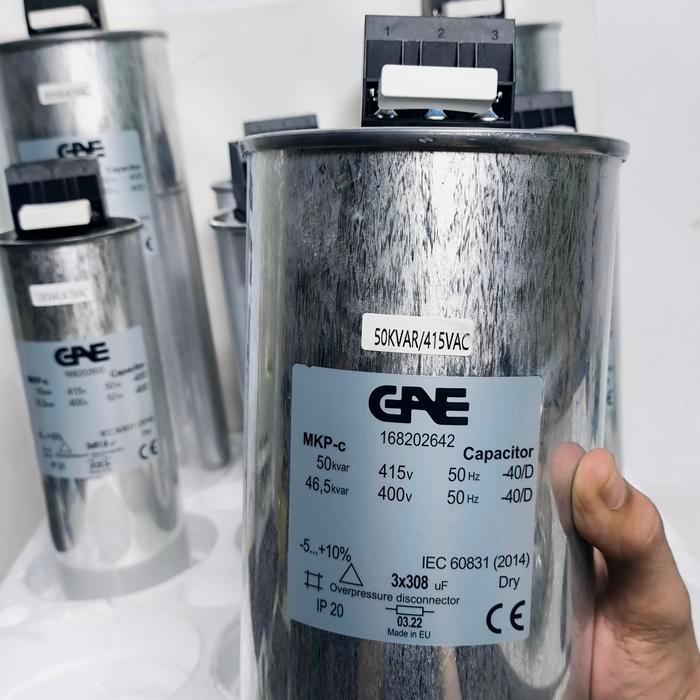Capacitor Bank MKPC 25kvar / 30KVAR / 40KVAR / 50KVAR Kapasitor GAE 415V MKP-C 50hz 3PHASE PILIH DI 