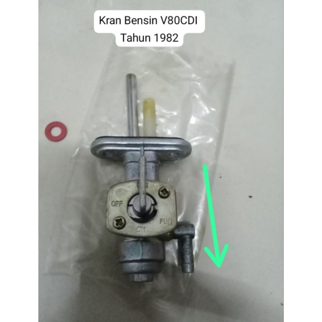 FUEL COCK Kran Bensin Yamaha V80 CDI V80 CDI Y80 CY80 Y80 Original Equipment Manufactury NOS