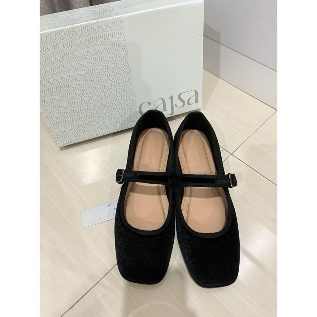 Preloved Cajsa x Jenna Kaia - Carra Midnight Flatshoes