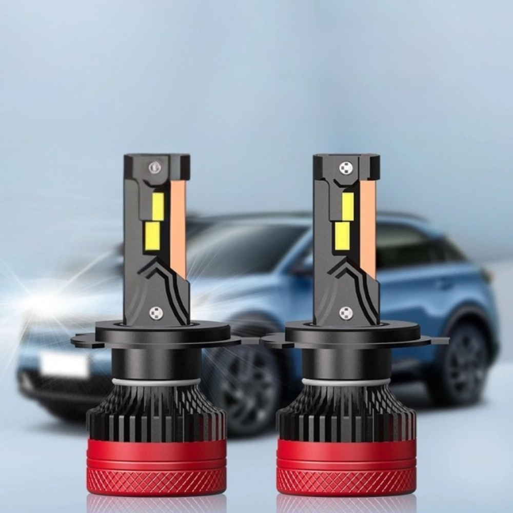 LAMPU LED HEADLAMP H4 / H11 Warna Putih Kuning 2 Warna 3 Mode (PUTIH , KUNING , PUTIH KEKUNINGAN) IN