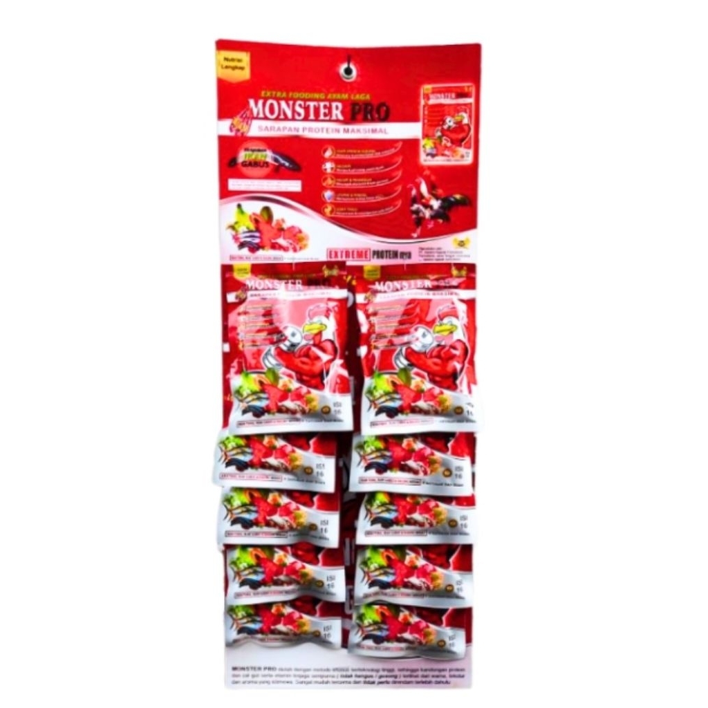 jamu ayam monster pro 1 renteng