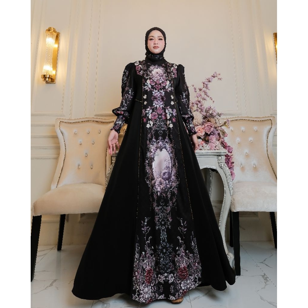 gamis haramain set hijab by alya