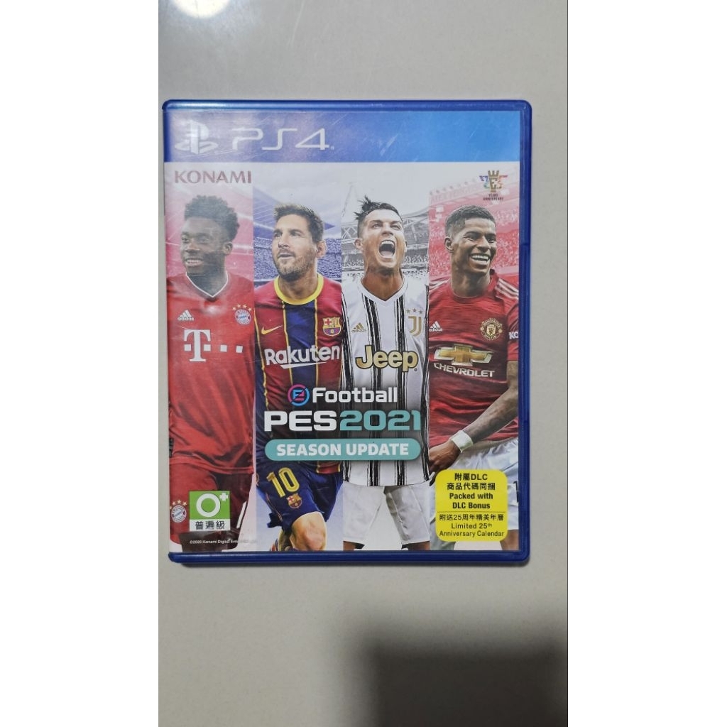 BD PS4 PES 2021 Season Update Reg 3 bekas