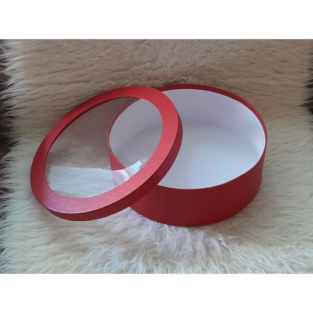 Bloom Box Mika uk. D30 T10 / Box Bulat Tutup Bermika