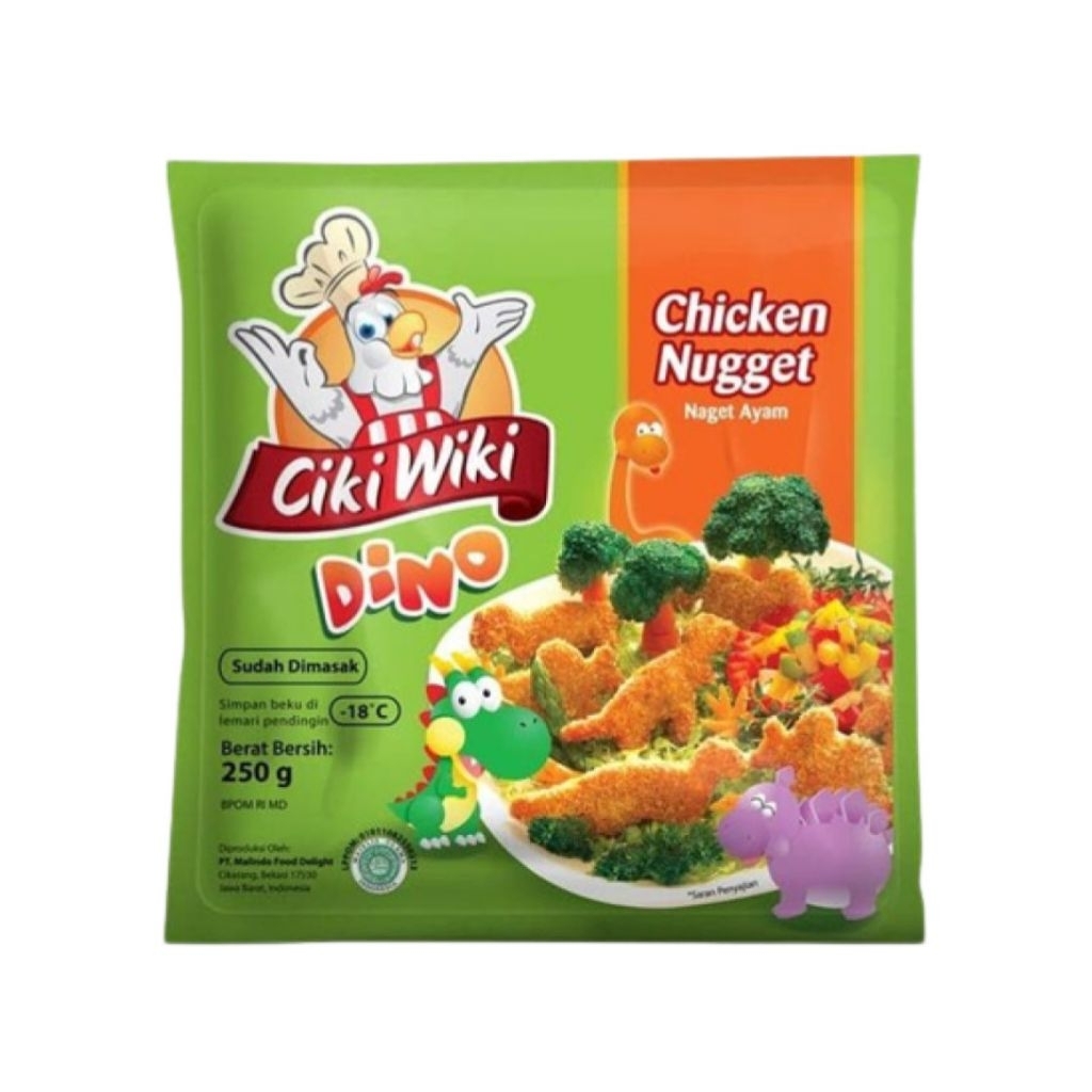 ciki wiki chicken nugget dino 250gr