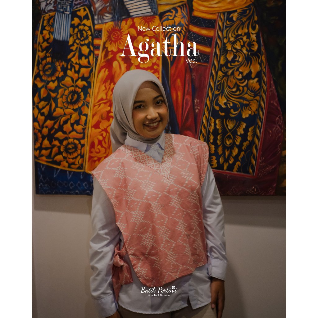 VEST BATIK AGATHA PREMIUM - BATIK PERTIWI JOGJA
