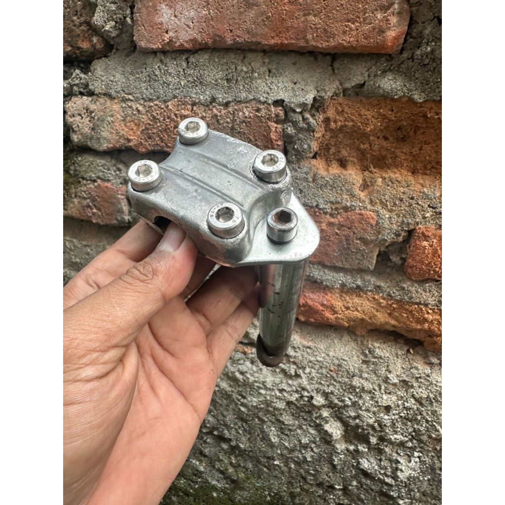 STEM SEPEDA BMX LOWRIDER DLL SECOND COPOTAN LENGKAP BAUT STAINLESS