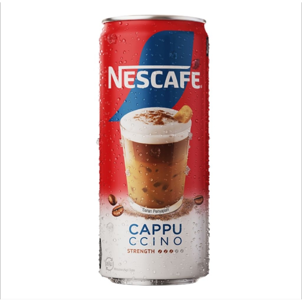 Nescafe Cappucino Kopi Kaleng 220 ml