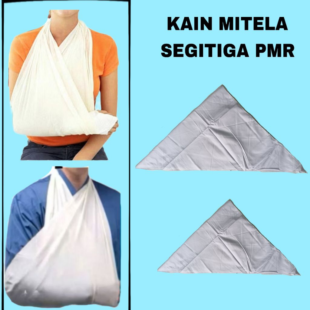 KAIN MITELA SEGITIGA KAIN MITELA PMR BAHAN KATUN