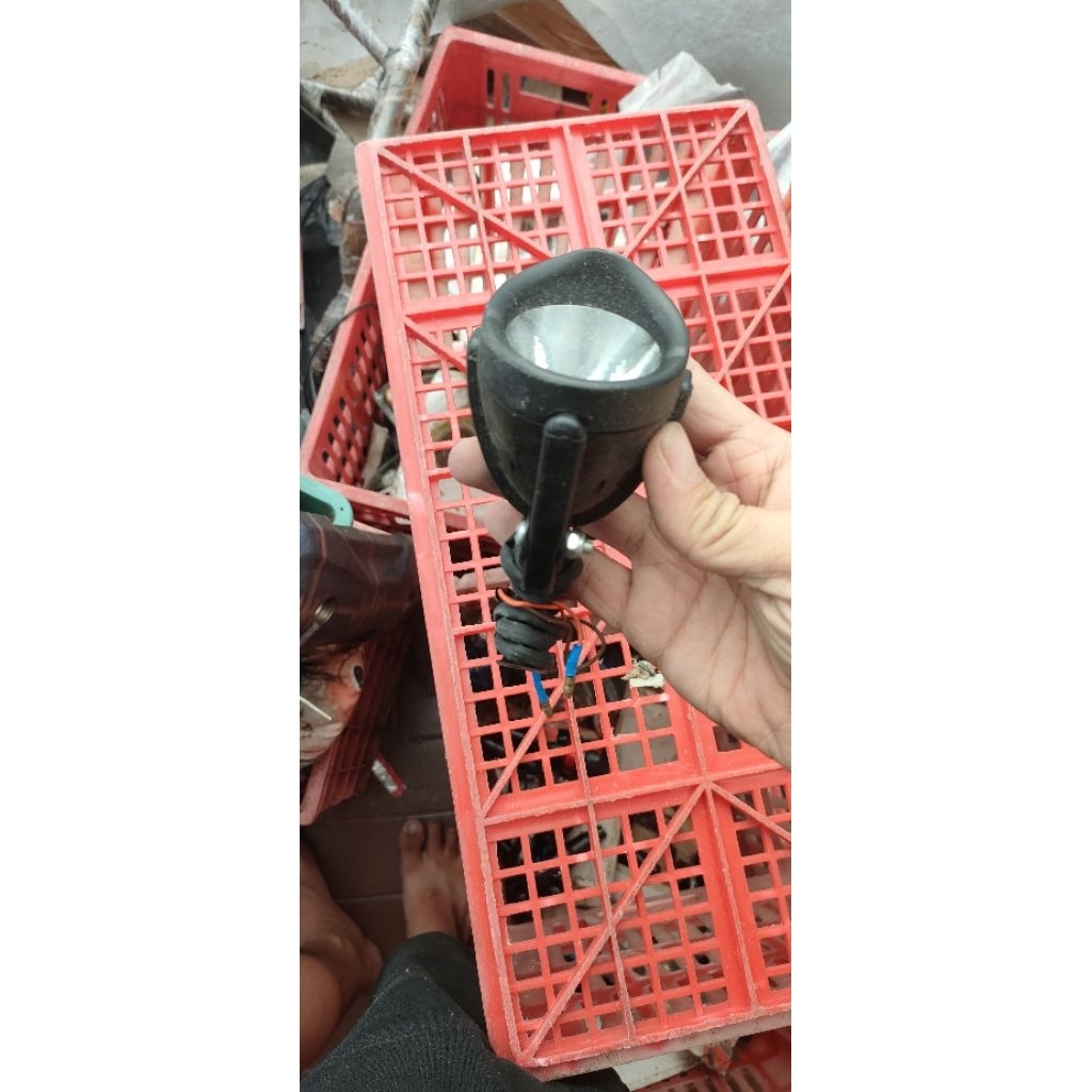LAMPU TEMBAK KODOK SPION LAMPU TEMBAK KODOK LED SPION MOTOR UNIVERSAL