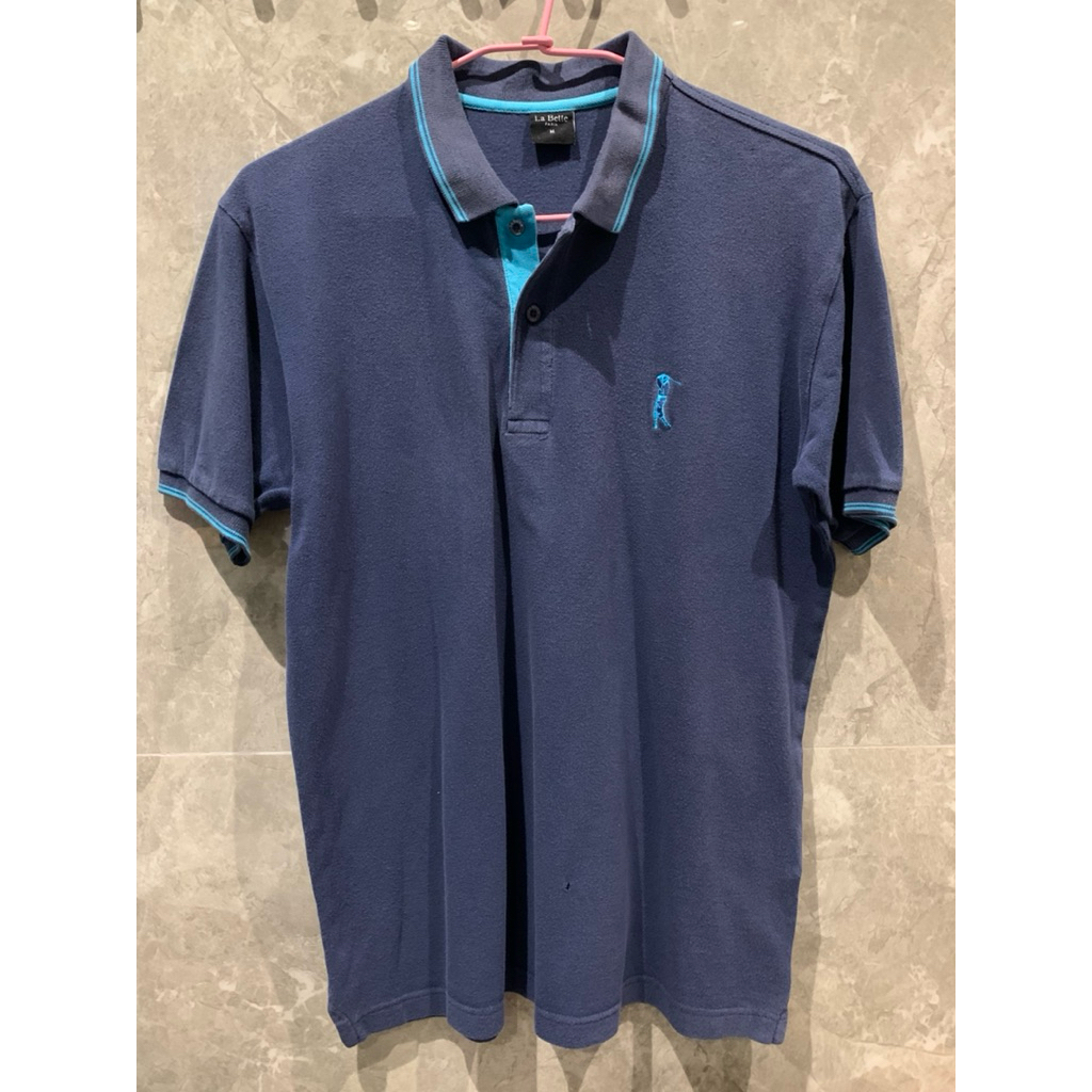 kemeja pria la bette biru
