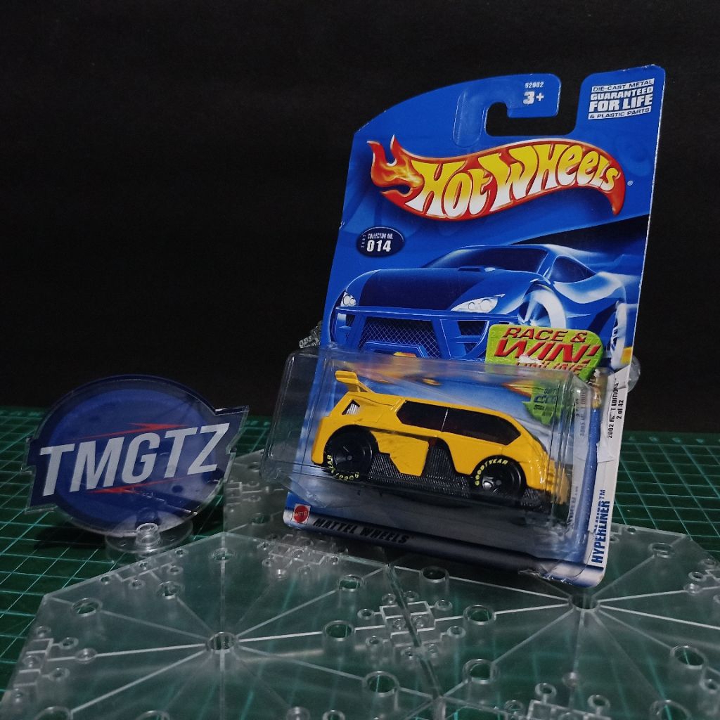 hotwheels hyperliner 2002 first edition diecast pop up mattel